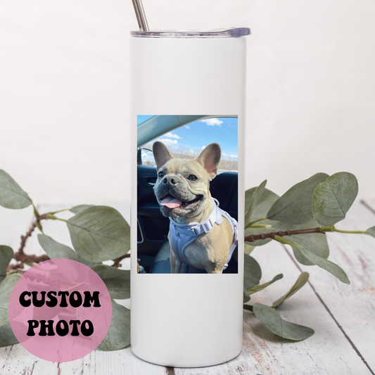 custom photo tumbler